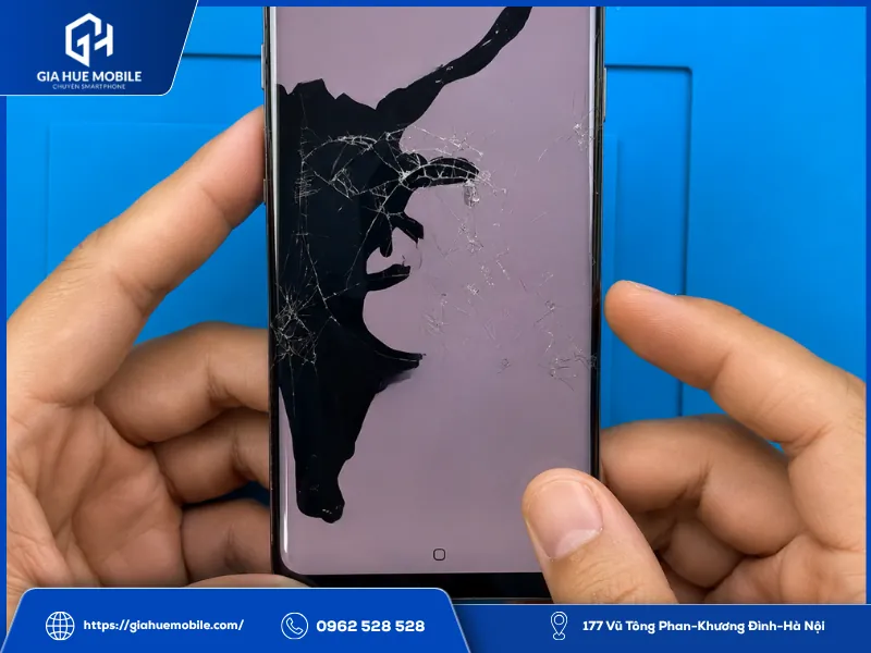 Samsung S22 Bị Loang Mực Màn Hình