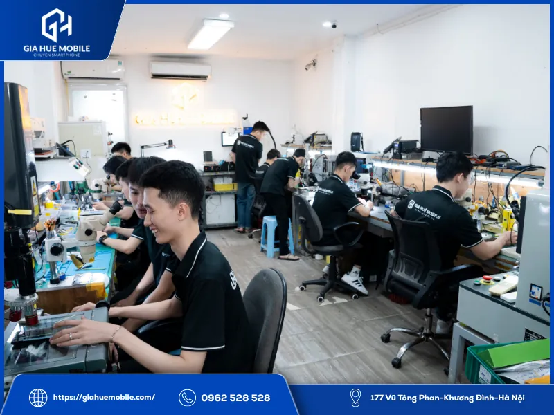Tiếp Nhận Máy Và Kiểm Tra Tình Trạng