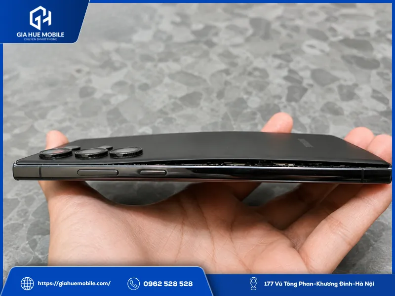 S23 Ultra Pin Phồng Làm Hở Nắp Lưng