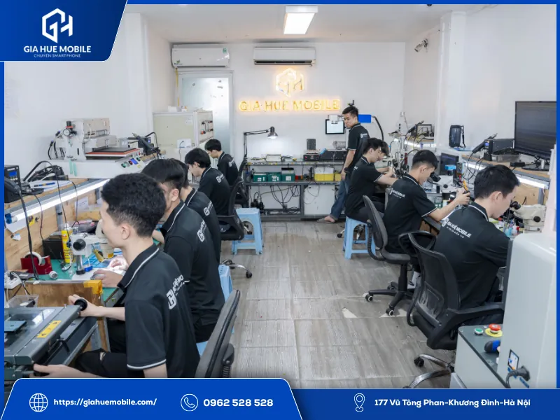 Tiếp nhận và kiểm tra tình trạng máy