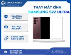 Thay Mặt Kính Samsung S22 Ultra