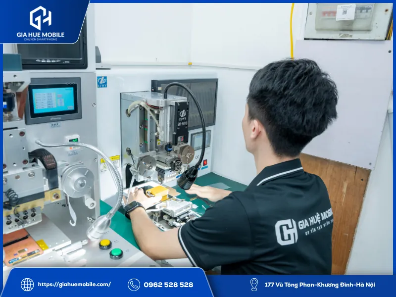 Tiếp Nhận Và Kiểm Tra Tình Trạng Máy