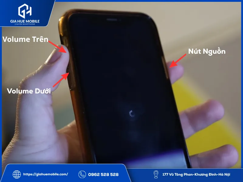 Cách Khởi Động Lại Iphone Khi Bị Đen Màn Hình