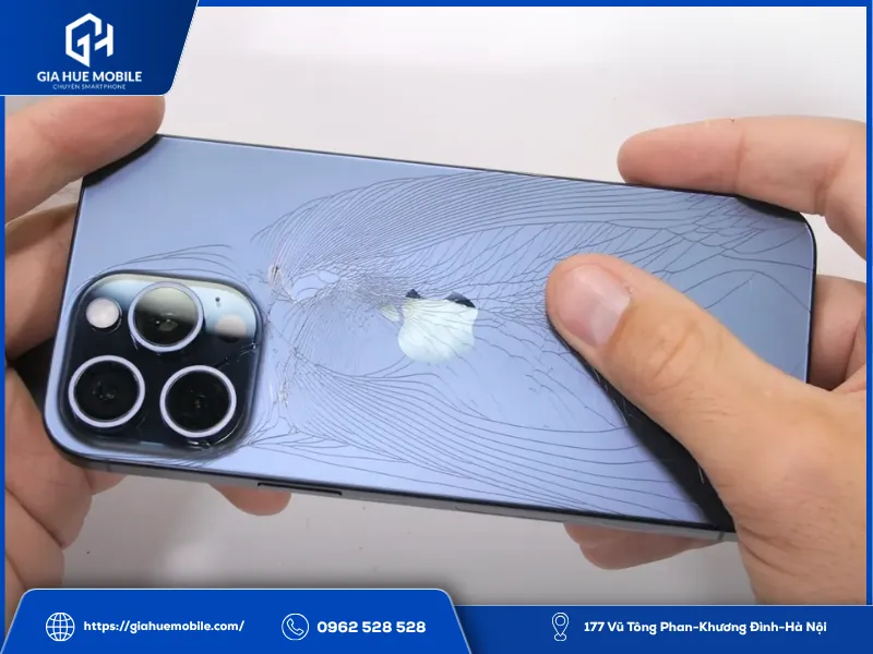 Nguyên Nhân Khiến Kính Lưng iPhone Bị Hỏng