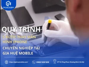 Quy Trình 5 Bước Thay Màn Hình iPhone Chuyên Nghiệp