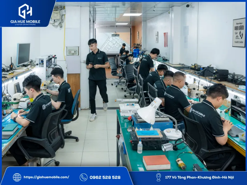 Quy Trình Sửa Điện Thoại Samsung Chuyên Nghiệp Tại Gia Huệ Mobile
