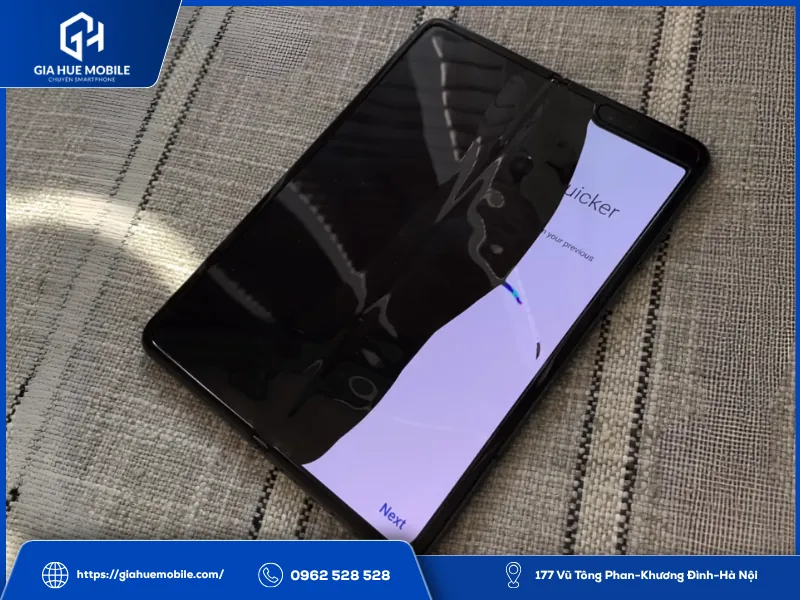 Samsung Zfold Màn Hình Chảy Mực Đốm Đen Lan Rộng