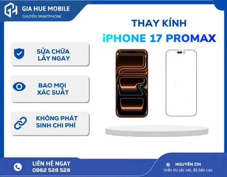 Thay Kính iPhone 17 Pro Max