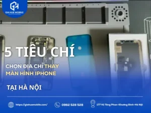 Thay Màn Hình iPhone Giá Rẻ Tại Hà Nội