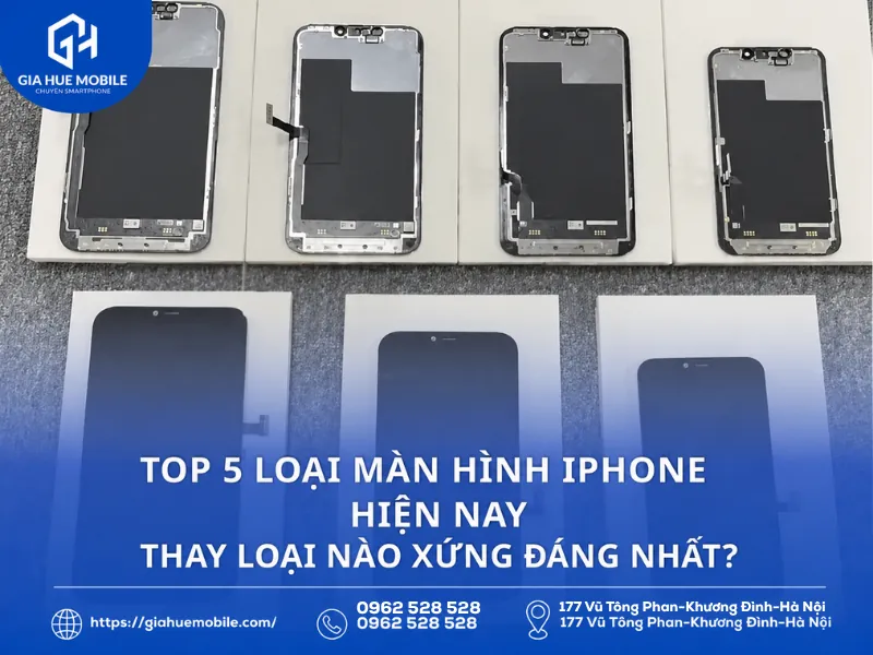 Top 5 Loại Màn Hình iPhone