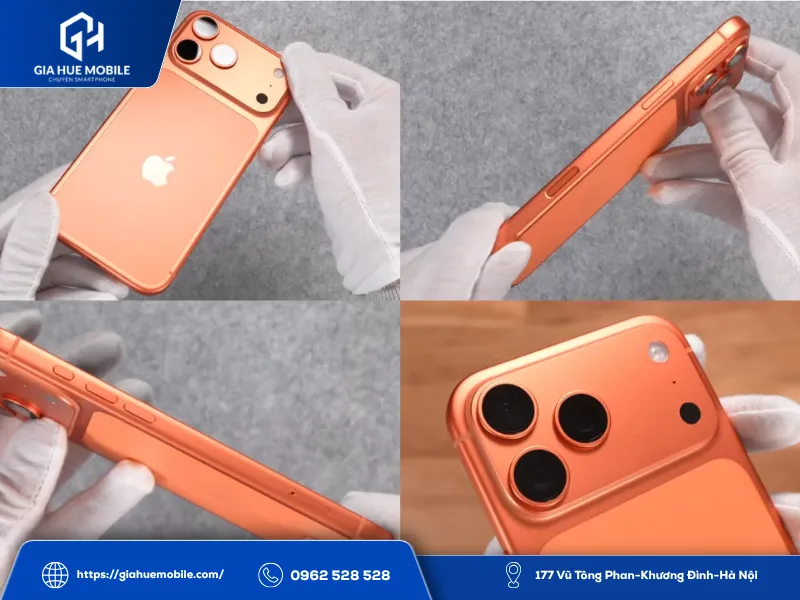 Thay vỏ iPhone 17 Pro Max tại Gia Huệ Mobile