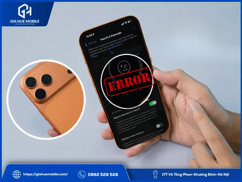 iPhone 17 Pro Max Vỡ Kính Màn Hình Có Ảnh Hưởng Face ID Không
