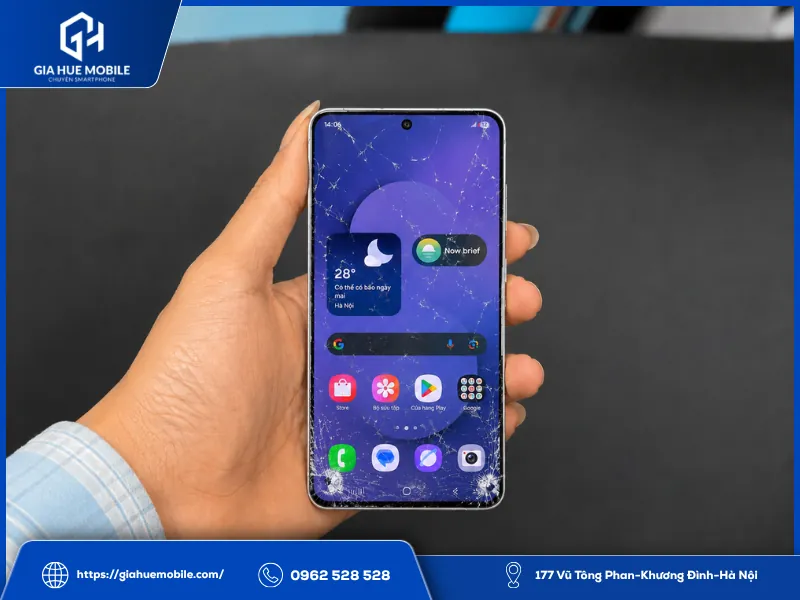 Samsung Galaxy S26 FE Bị Vỡ Kính Màn Hình