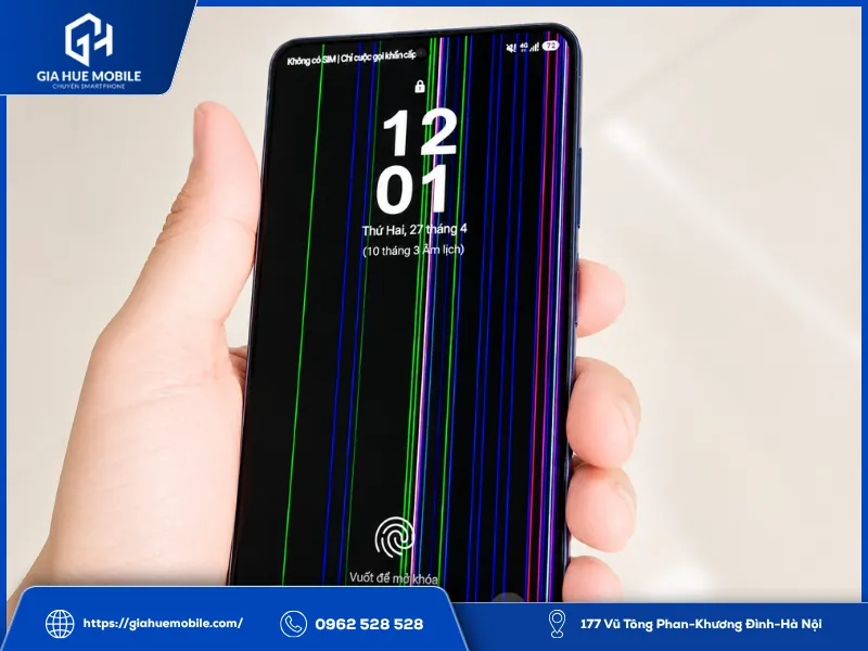 Samsung S26 Plus Màn Hình Xuất Hiện Nhiều Sọc Màu