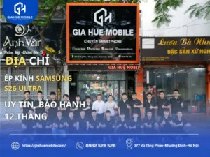 Ép Kính Samsung S26 Ultra Ở Đâu Hà Nội