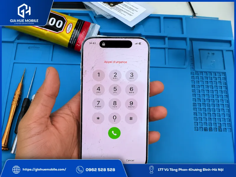 iPhone 17 Pro Vỡ Mặt Kính