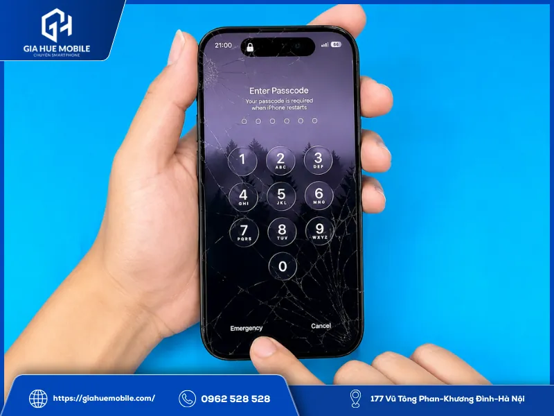 iPhone 17 Vỡ Mặt Kính