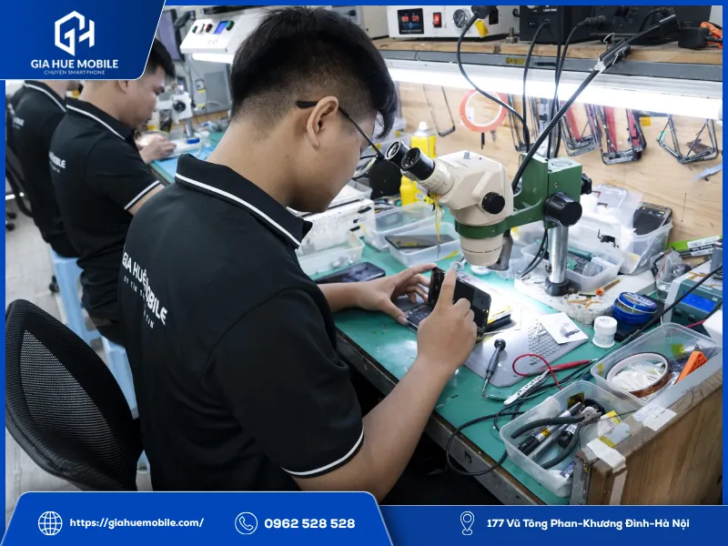 Tiếp Nhận Máy Và Đánh Giá Tình Trạng Ban Đầu