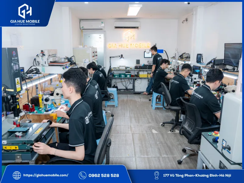 Tiếp Nhận Máy Và Kiểm Tra Sơ Bộ