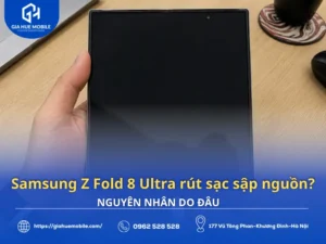 Samsung Galaxy Z Fold8 Ultra rút sạc bị sập nguồn