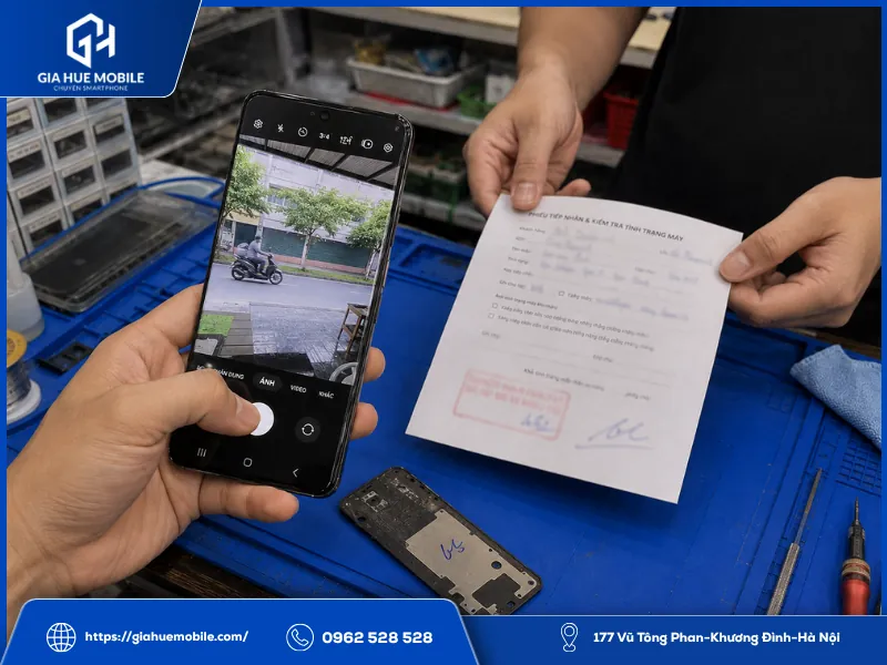 Chính sách bảo hành sau khi phục hồi màn hình S20 Ultra