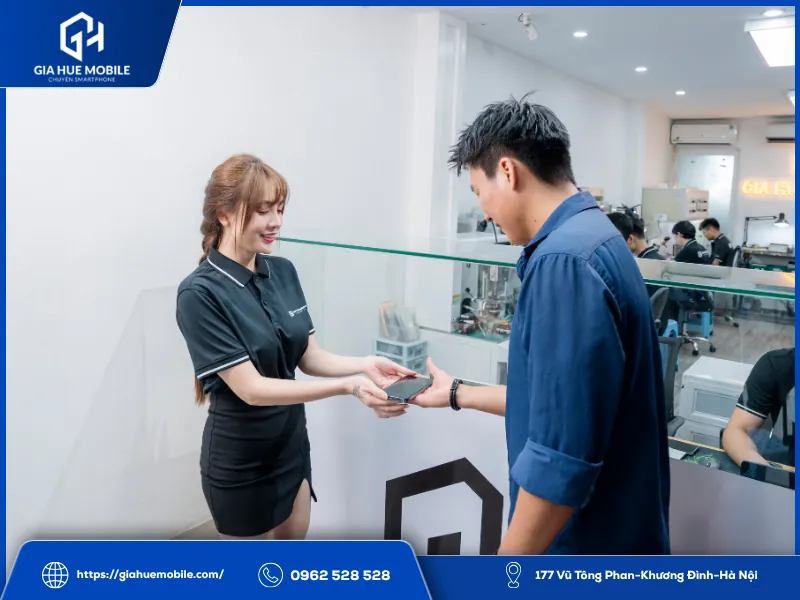 Đóng máy kiểm tra và bàn giao Samsung S20
