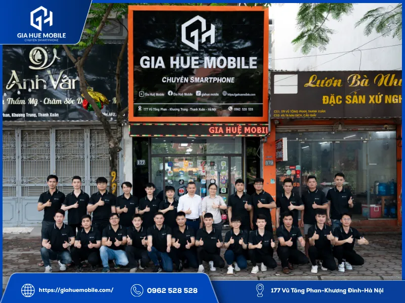 Gia Huệ Mobile - địa chỉ sửa sọc màn hình Samsung Galaxy S25 Ultra tại Hà Nội