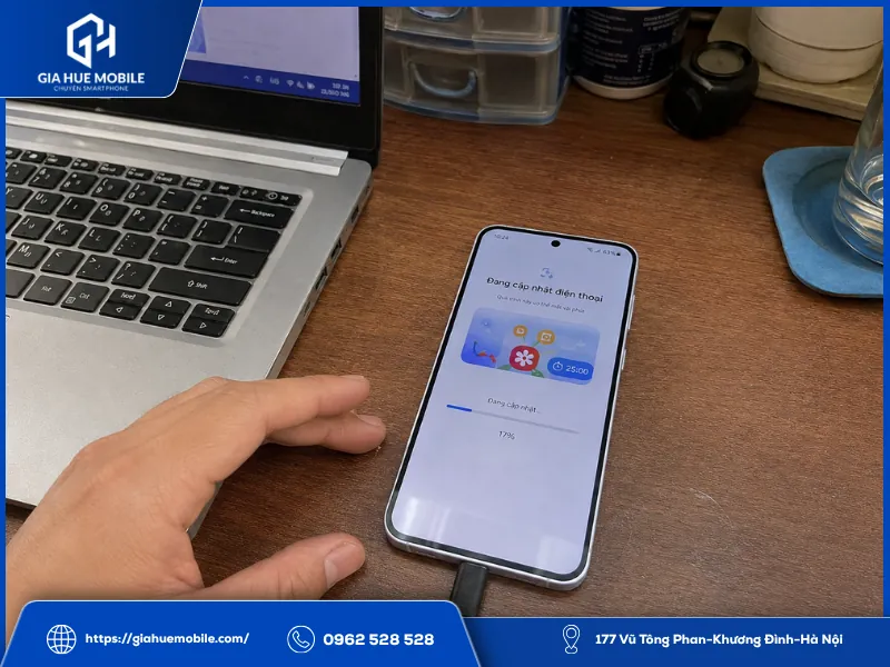 Nhiệt độ cao khi cập nhật One UI có thể làm tăng áp lực lên linh kiện màn hình Samsung S26