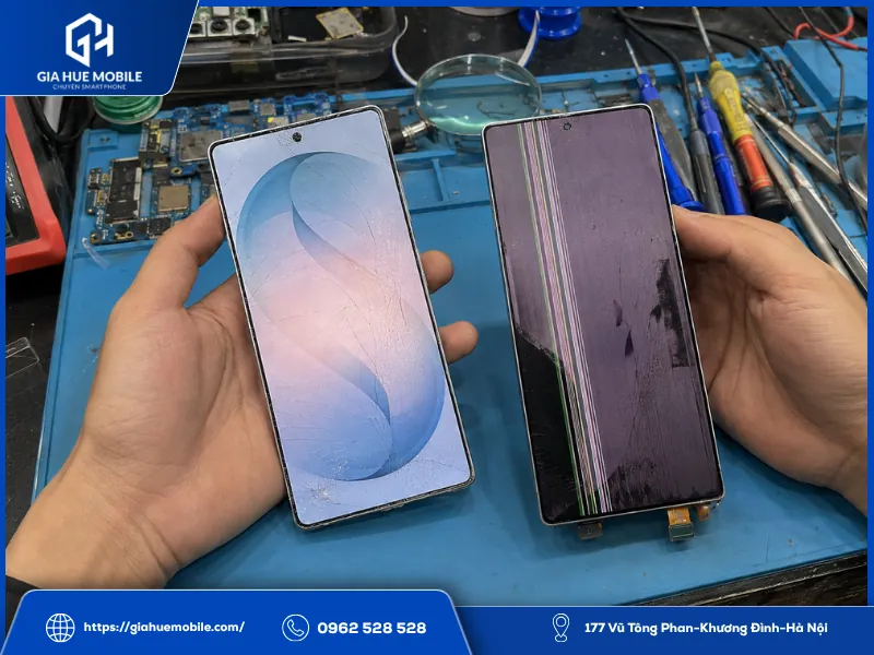 Phân biệt Samsung Galaxy S26 Ultra chỉ vỡ kính và hỏng màn hình