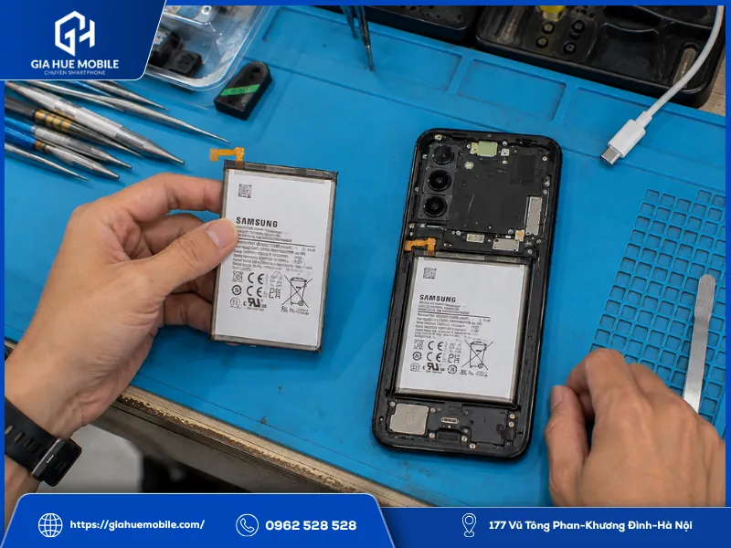 Phân biệt pin Samsung A27 5G chính hãng và pin dung lượng cao