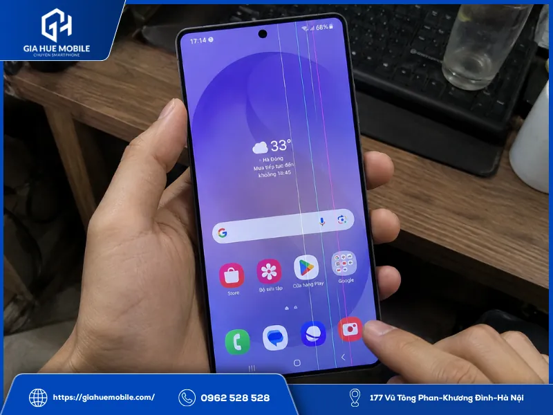 Rủi ro khi tiếp tục sử dụng Samsung S26 Ultra bị sọc màn hình