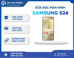 sửa sọc màn hình Samsung S24