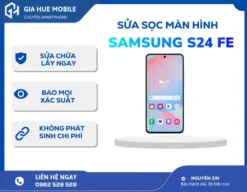 Sửa sọc màn hình samsung S24 FE