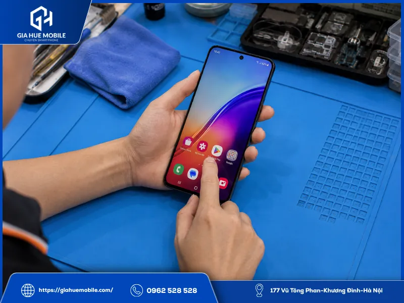 Kiểm tra Samsung Galaxy A27 5G sau khi thay màn hình