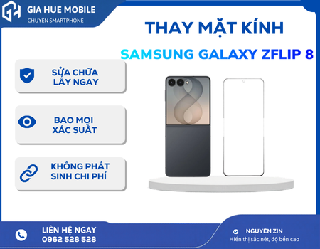 Thay Mặt Kính Samsung Galaxy Z Flip 8