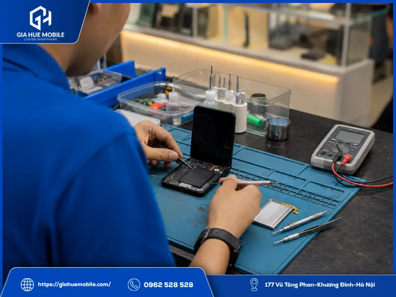 Địa chỉ thay pin Z Flip 8 tại Thái Hà