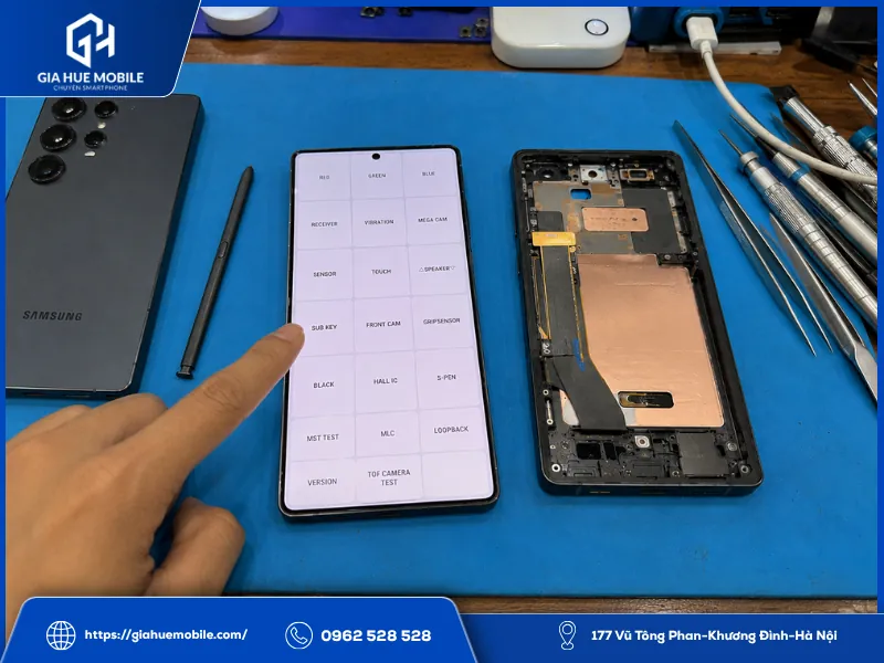 Ưu nhược điểm màn hình Samsung S25 Ultra chính hãng và màn linh kiện