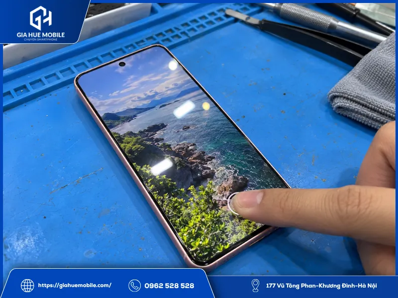 Kiểm tra màn hình zin Vivo X200 Pro Mini và vân tay