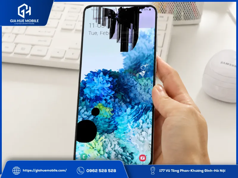 Điện Thoại Realme Bị Vỡ Chảy Mực Màn Hình