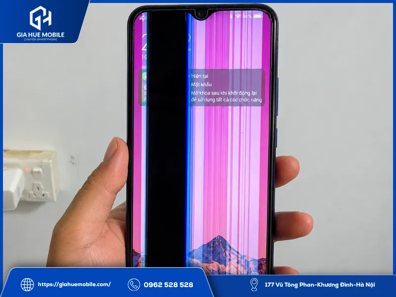 Điện Thoại Vivo Rơi Vỡ Mực Màn Hình