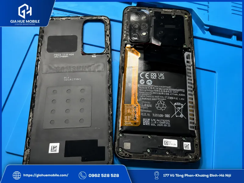 Điện Thoại Xiaomi Pin Phồng Làm Hở Lưng Màn Hình