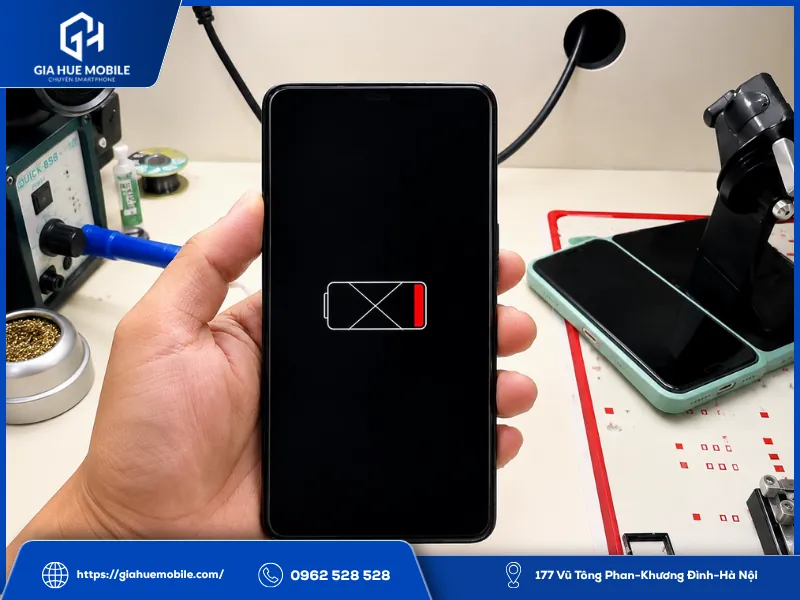 Điện Thoại Xiaomi Thông Báo Hệ Thống Báo Lỗi Pin