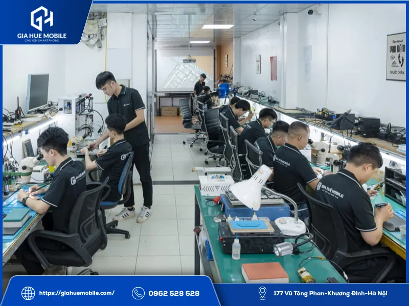 Kiểm tra tình trạng màn hình trước khi ép