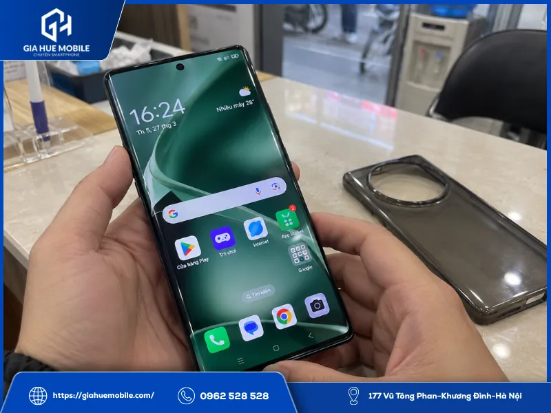 Lưu ý sử dụng Find X6 Pro sau khi ép kính màn cong