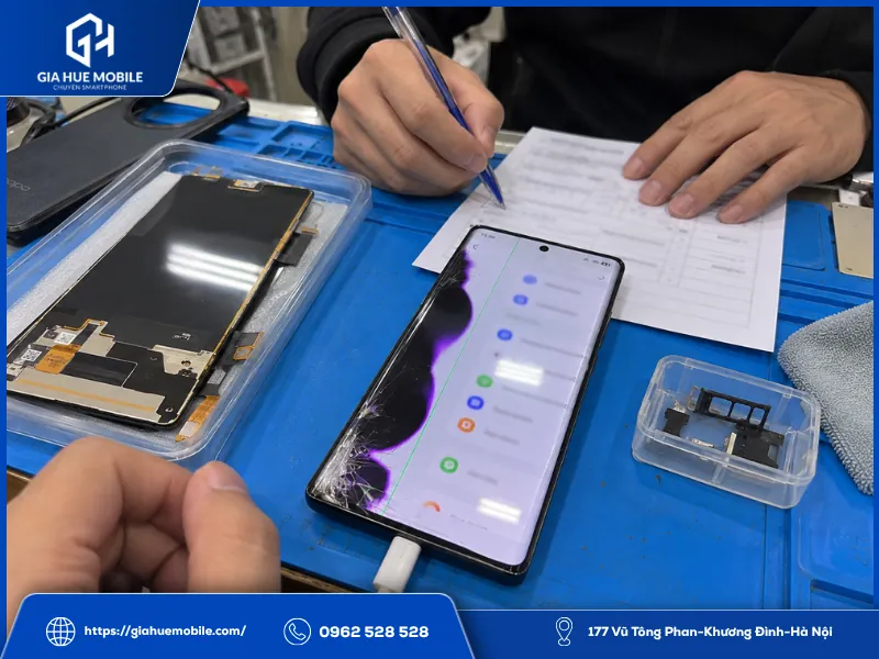 Đánh giá màn Find X7 Ultra trước khi quyết định sửa hay thay màn