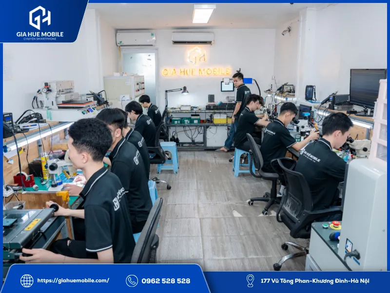 Quy Trình Sửa Điện Thoại Vivo Chuyên Nghiệp Tại Gia Huệ Mobile