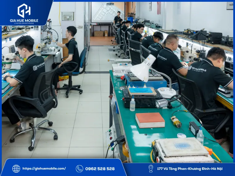 Quy Trình Thay Pin Realme Tại Gia Huệ Mobile