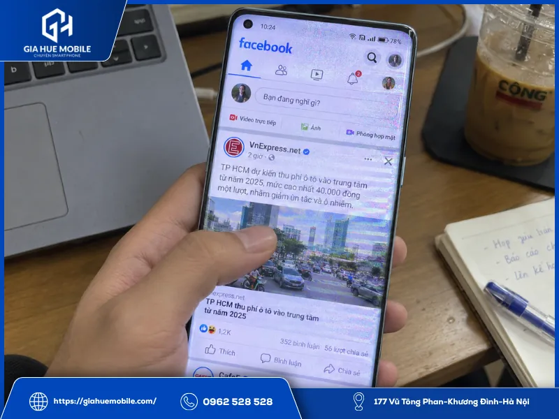 OPPO Reno 6 Pro xuất hiện hạt nhiễu và rung hình khi sử dụng