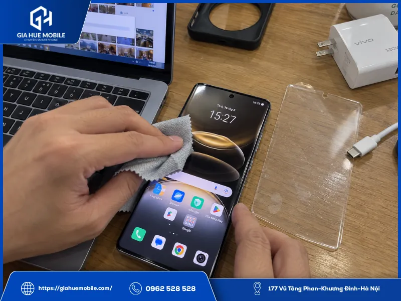 Kiểm tra và khắc phục Vivo X100s Pro bị loạn cảm ứng tại nhà