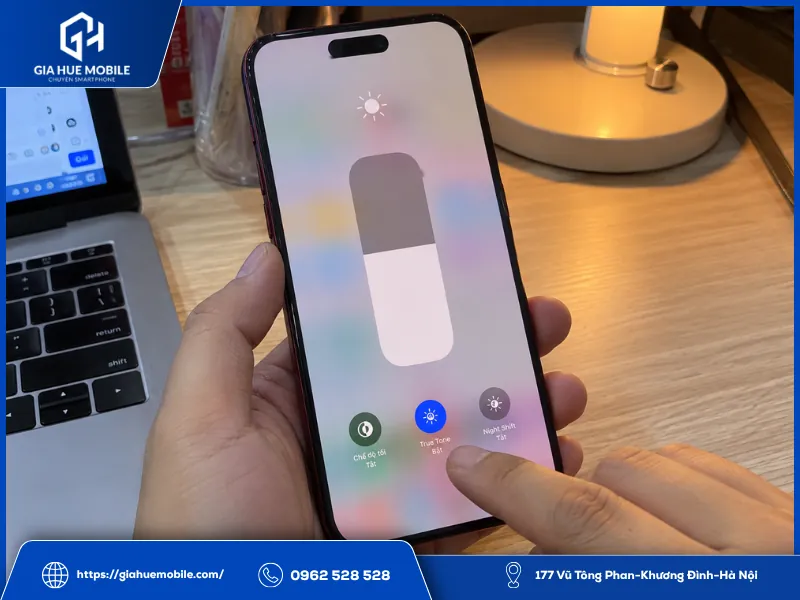 Kiểm tra và khắc phục iPhone 18 Pro Max mất True Tone sau khi thay màn hình